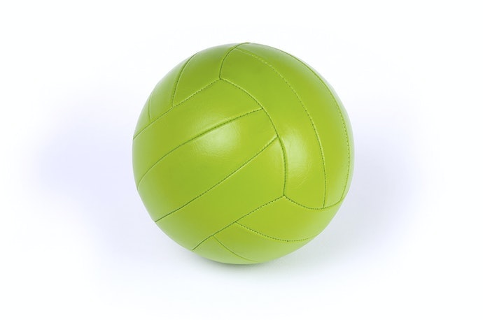 Bola voli ringan ukuran 4, untuk anak usia sekolah dasar
