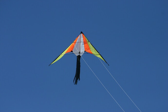 Tipe sport kite/stunt kite, bebas dikendalikan sesuka hati