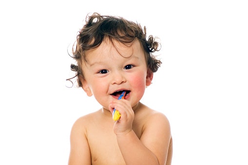 Sikat gigi berbulu halus, cocok untuk bayi usia 1 tahun ke atas