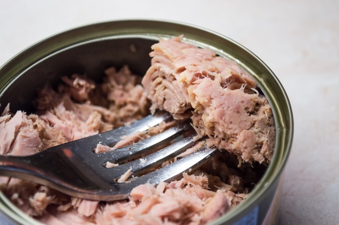 Tuna dalam rendaman cairan non-oil: Kalori lebih rendah
