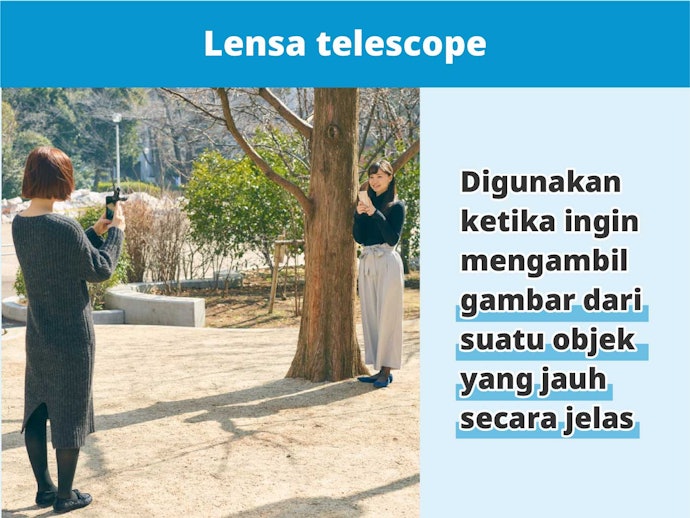 Lensa telescope, membidik objek jarak jauh jadi mudah