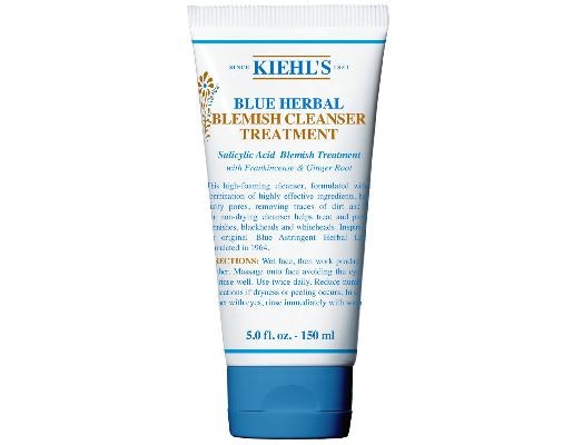 Kulit wajah berminyak dan berjerawat: Kiehl's Blue Herbal Blemish Cleanser Treatment dapat mengatasinya!