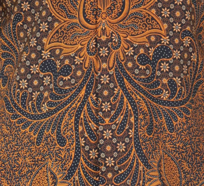 Motif batik sogan, elegan dengan warna cokelat
