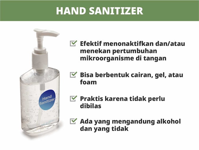 Apa itu hand sanitizer?