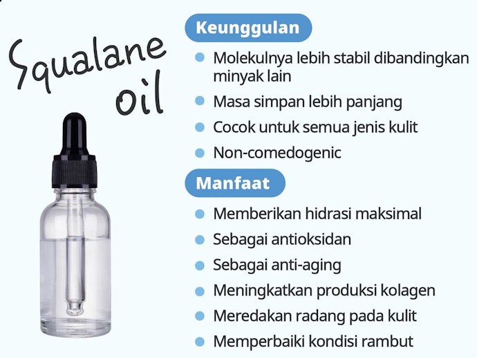 Mengenal manfaat squalane oil