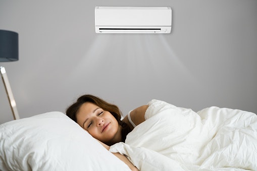 Sleep mode, mengurangi tingkat suara hembusan angin AC