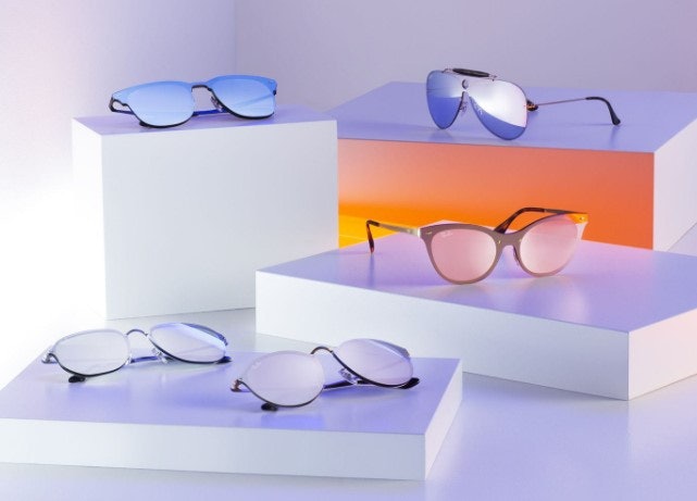Blaze Collection, kacamata penuh warna metalik