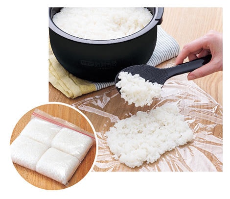 Fitur quick cook, timer, dan frozen rice untuk Anda yang sibuk