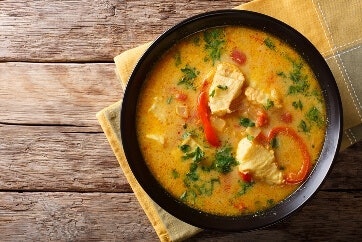 Daging ayam: Membuat sup Anda makin harum dan lezat