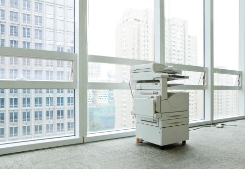 Cek ukuran mesin fotocopy