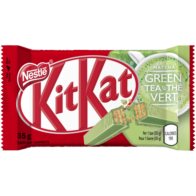 KitKat Green Tea, rasa green tea yang meleleh di mulut