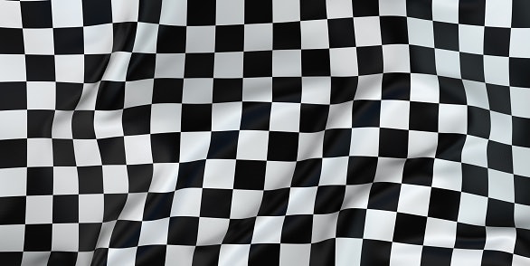 Checkered, motifnya mirip papan catur