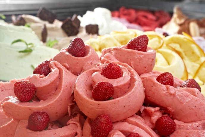 Pilih gelato rendah kalori agar diet tetap lancar