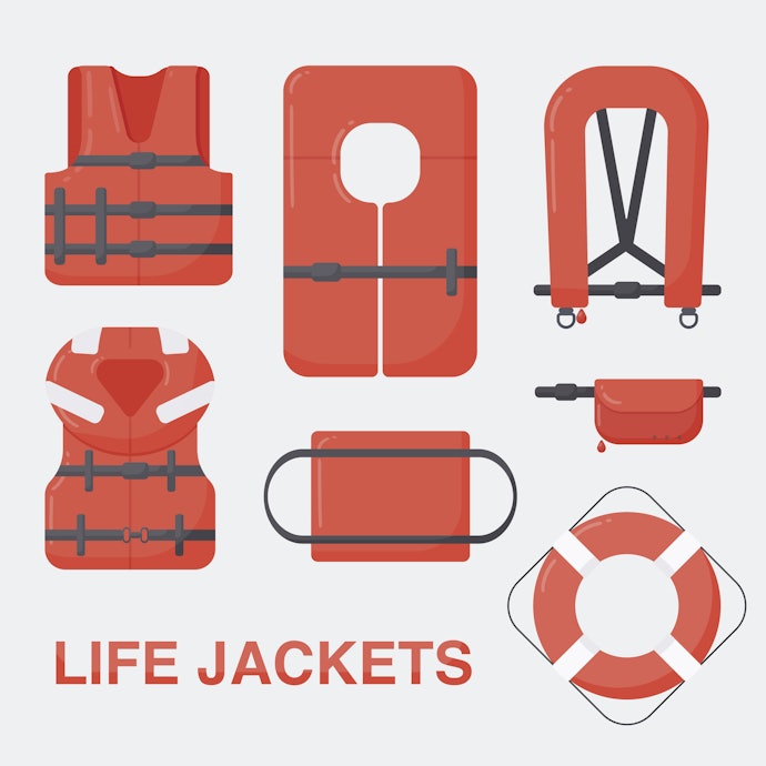 Sesuaikan life jacket dengan kegiatan Anda