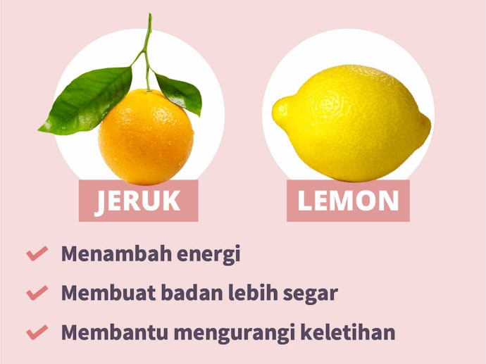 Citrus, untuk memberi energi dan menghilangkan lelah