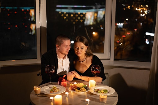Private dining, cocok didatangi bersama pasangan