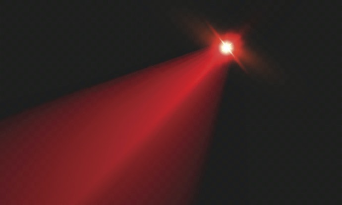 Laser merah: Harganya terjangkau, populer, dan mudah didapat