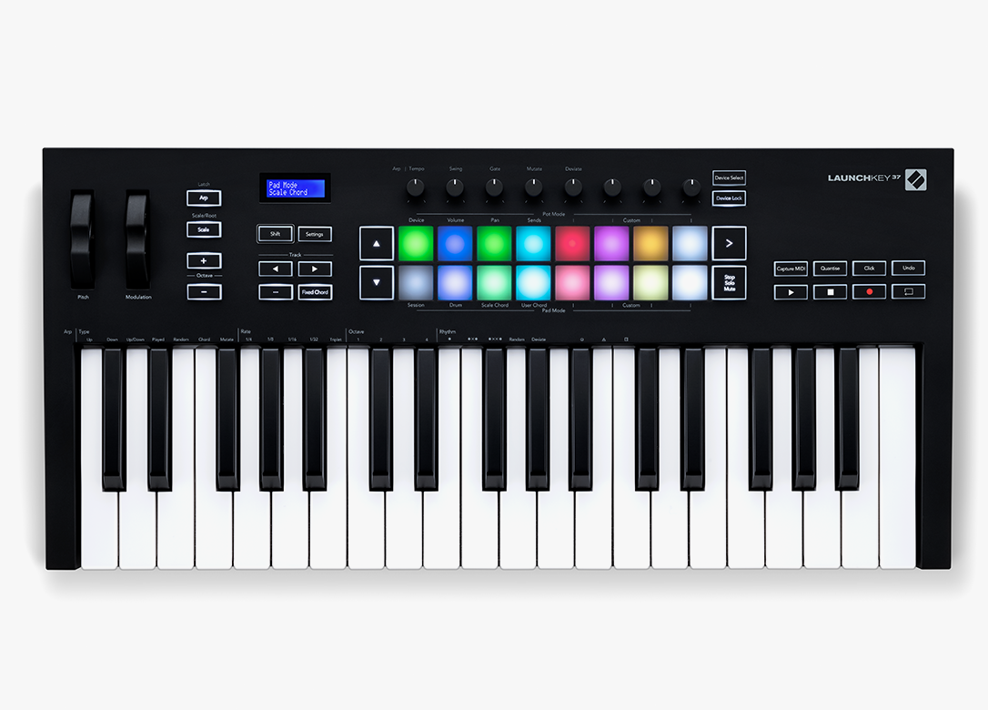 pc keyboard midi