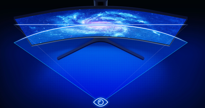 Pertimbangkan curved monitor untuk sensasi gaming yang lebih hidup