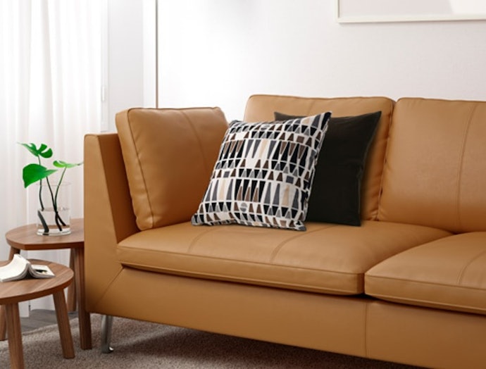 Bahan sofa kulit: Memberikan tampilan yang klasik