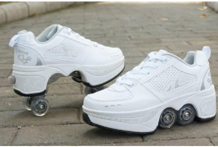 Roller shoes: Gabungan sepatu roda dan sneakers