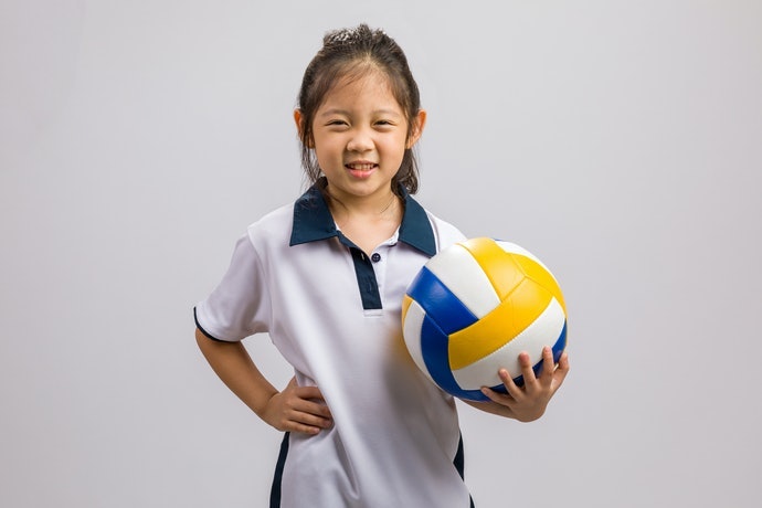 Bola berbahan EVA dan vinil, untuk pemula dan anak sekolah dasar