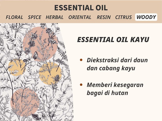 Karakteristik dari essential oil