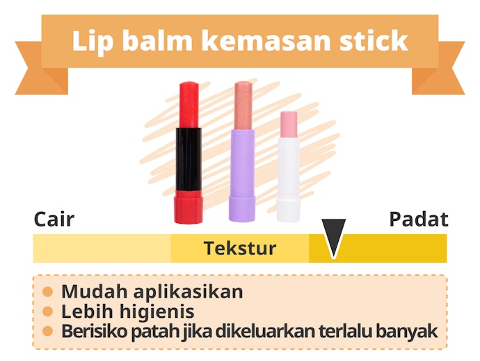 Stick: Lebih praktis dan higienis saat diaplikasikan