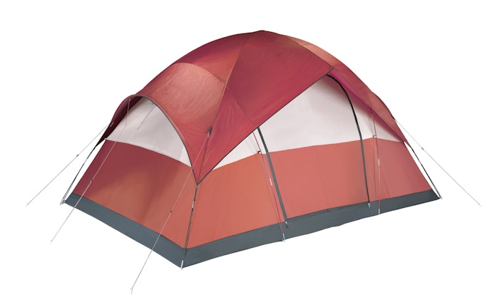 Tenda non-freestanding: Kukuh, tetapi lebih sulit didirikan