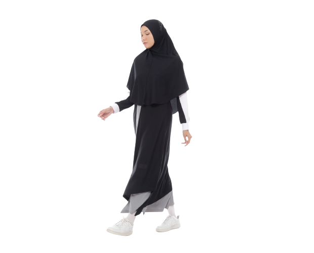 Baju senam dress, pilihan model baju untuk muslimah syar'i