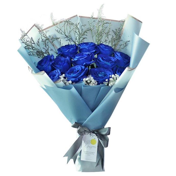 Mawar biru: Mengungkapkan kepercayaan dan komitmen