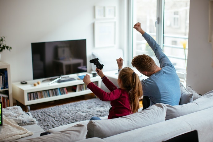 Sesuaikan ukuran TV dengan ruangan Anda