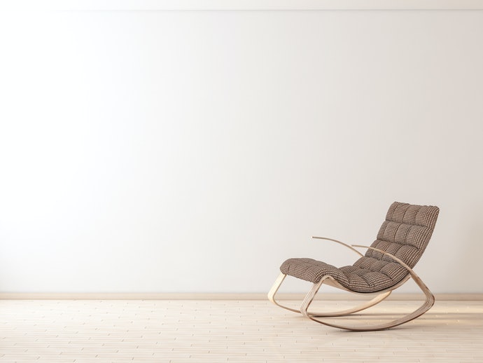 Gunakan kursi berkaki lebar untuk penggunaan di atas karpet atau tikar