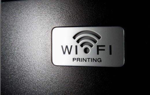 Koneksi Wi-Fi, memudahkan Anda mencetak dari mana saja