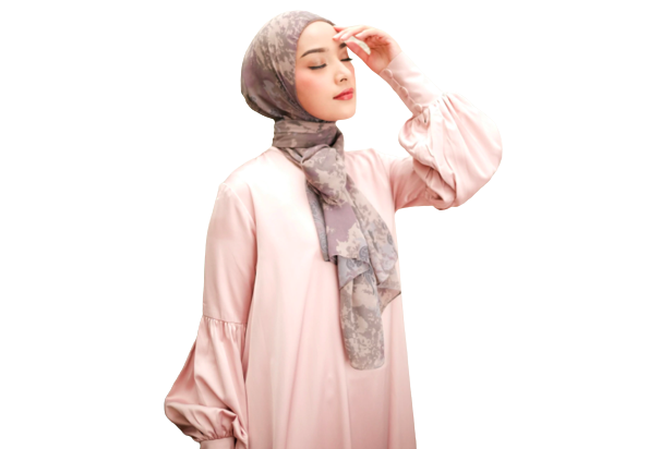 Tutorial memakai hijab pashmina yang trendi