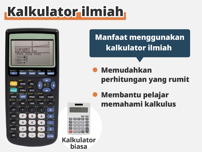 Kegunaan kalkulator ilmiah atau kalkulator scientific