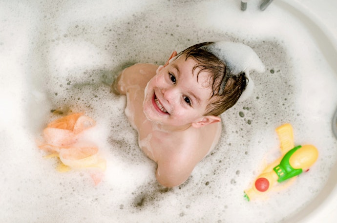 Perhatikan rentang usia sabun untuk anak
