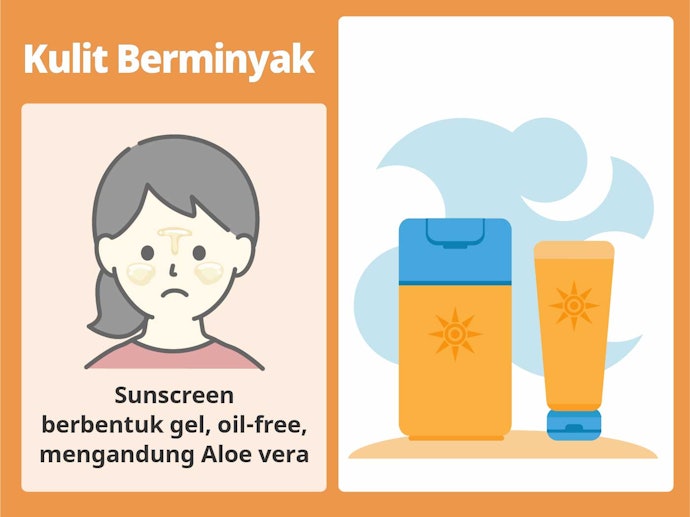 Sunscreen berbasis air dan bebas minyak: Untuk remaja dengan kulit berminyak