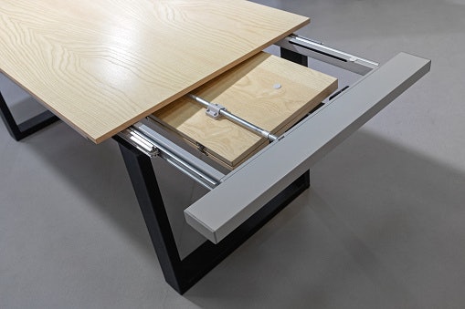 Extendable, meja dapat dipanjangkan untuk ruang yang lebih luas