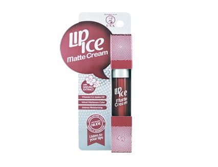 Lip Ice Matte: Pengganti lipstik matte yang nyaman di bibir