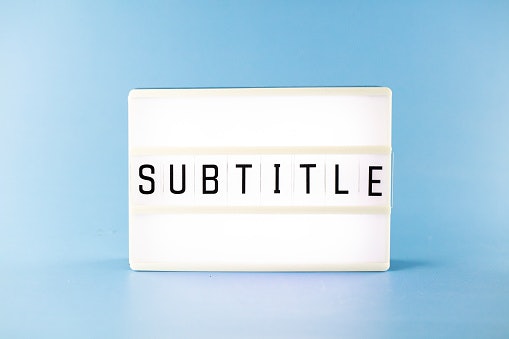 Periksa subtitle yang tersedia