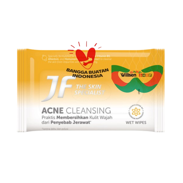 JF the Skin Specialist Acne Cleansing Wet Wipes 1