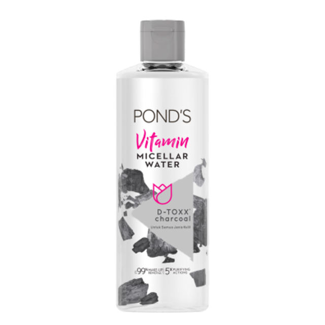Unilever Pond's Bright Beauty Charcoal Micellar Water 1