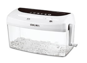 Deli Alat Penghancur Kertas Manual Mini 1