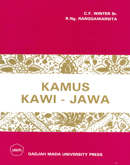 C.F. Winter Sr., R. Ng. Ranggawarsito Kamus Kawi - Jawa 1