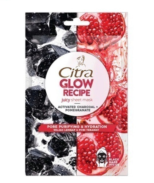 Unilever Citra Glow Recipe Juicy Sheet Mask 1
