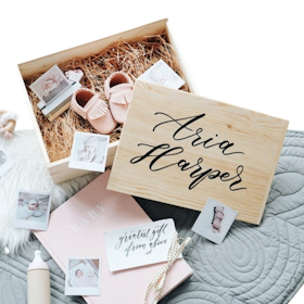 Lettering and Life Keepsake Box – Box Kayu – Kado Unik 1