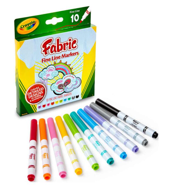Crayola Fabric Fine Line Marker 1