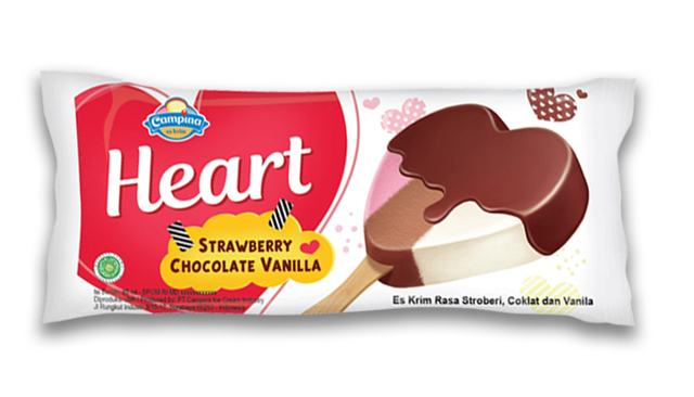 Campina Ice Cream Heart 1