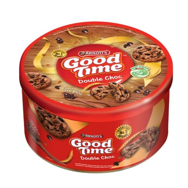 Arnott's Biscuit Good Time Chocochips Cookies 1